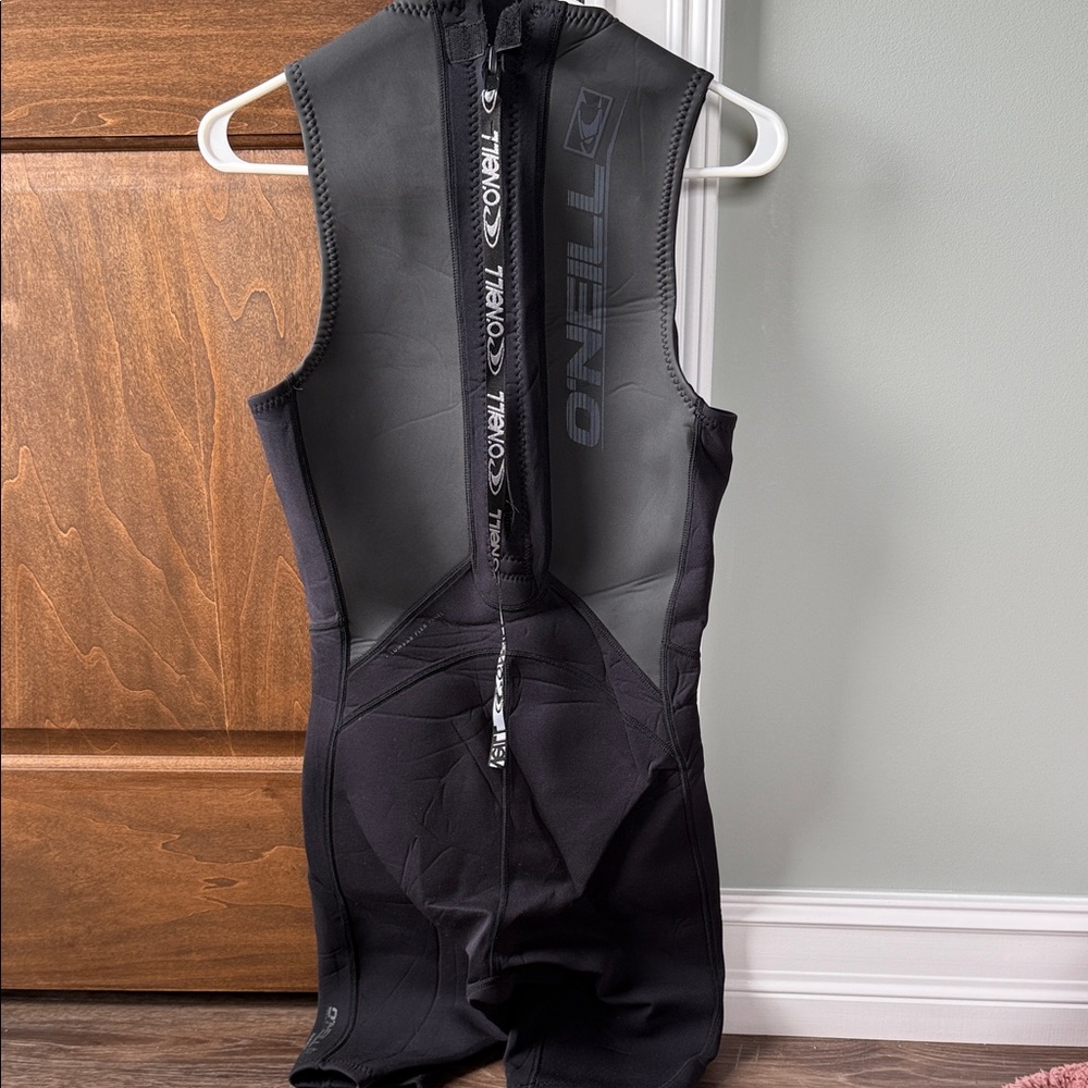 O'Neill Black Sleeveless Wetsuit with Zipper